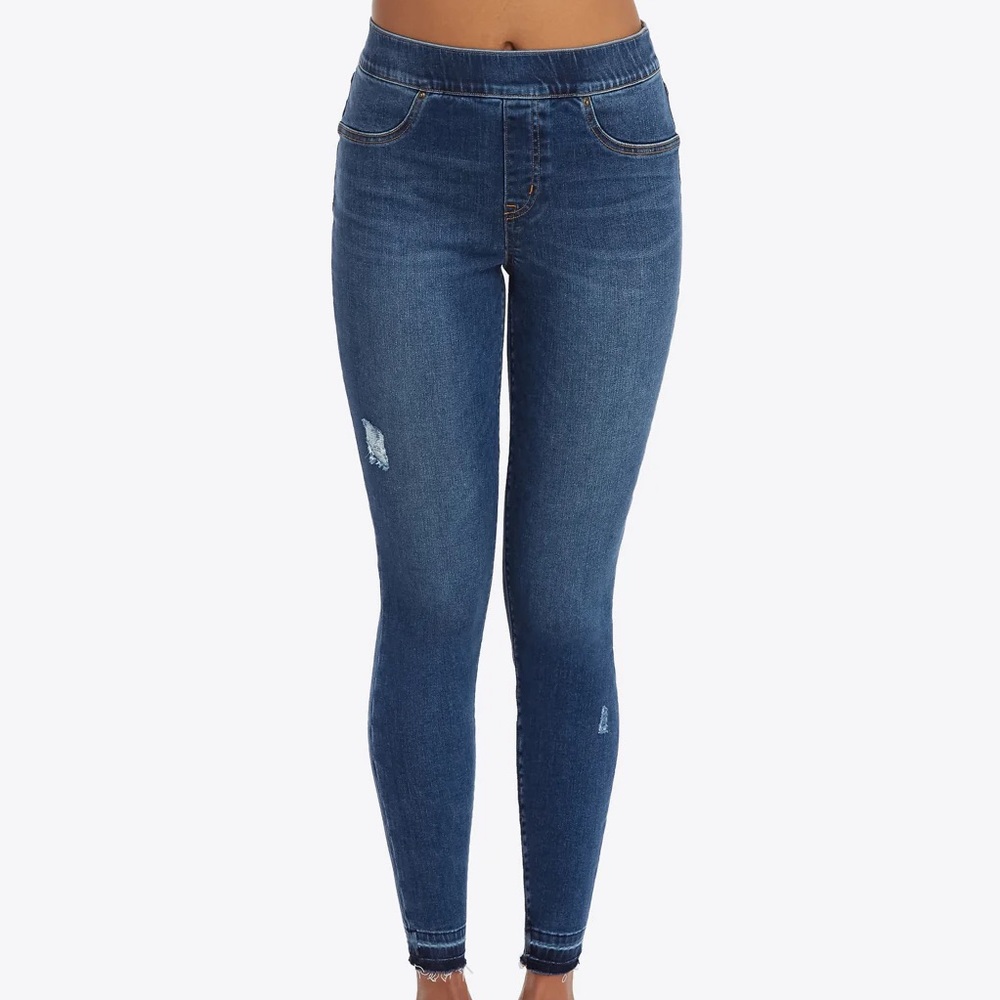 Spanx Distressed‎ Skinny Jeans